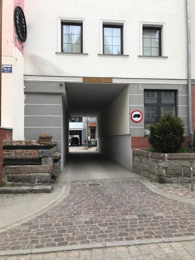 Apartament Wigilijna Premium Starówka Elblag Exterior foto